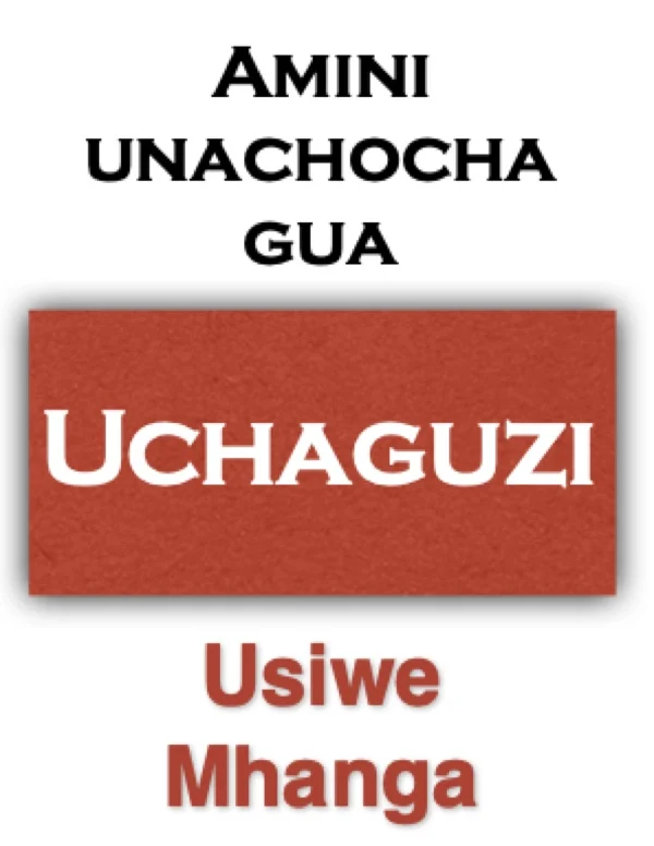 Mchoro wa uchaguzi unaoonyesha kujiamini katika Mungu.