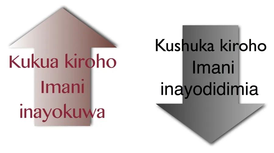 Kiini Cha Maisha illustration from page 63