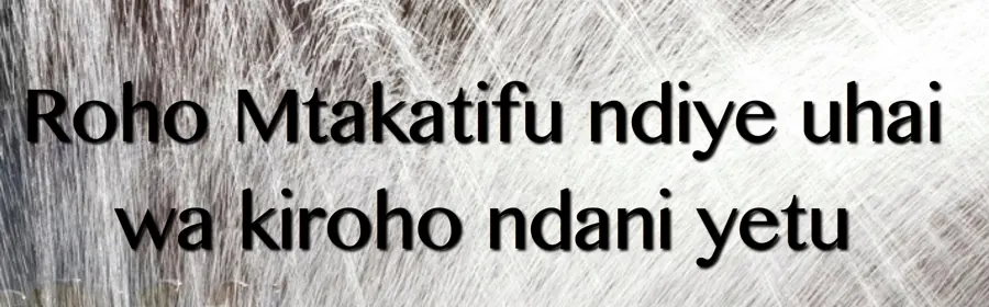 Kiini Cha Maisha illustration from page 66