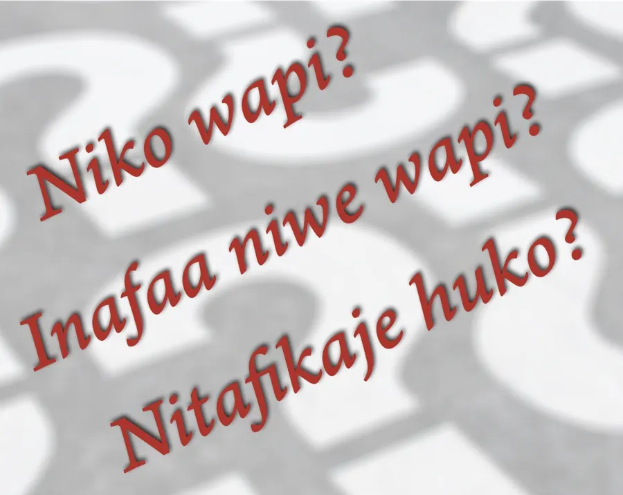 Kiini Cha Maisha illustration from page 77
